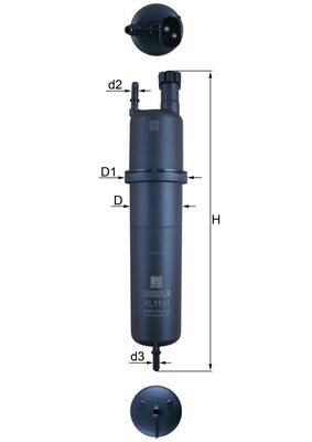 Filtr paliwa do BMW, KL 1131, KNECHT w ofercie sklepu e-autoparts.pl 